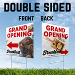 24x24 Yard Sign - Double Sided
